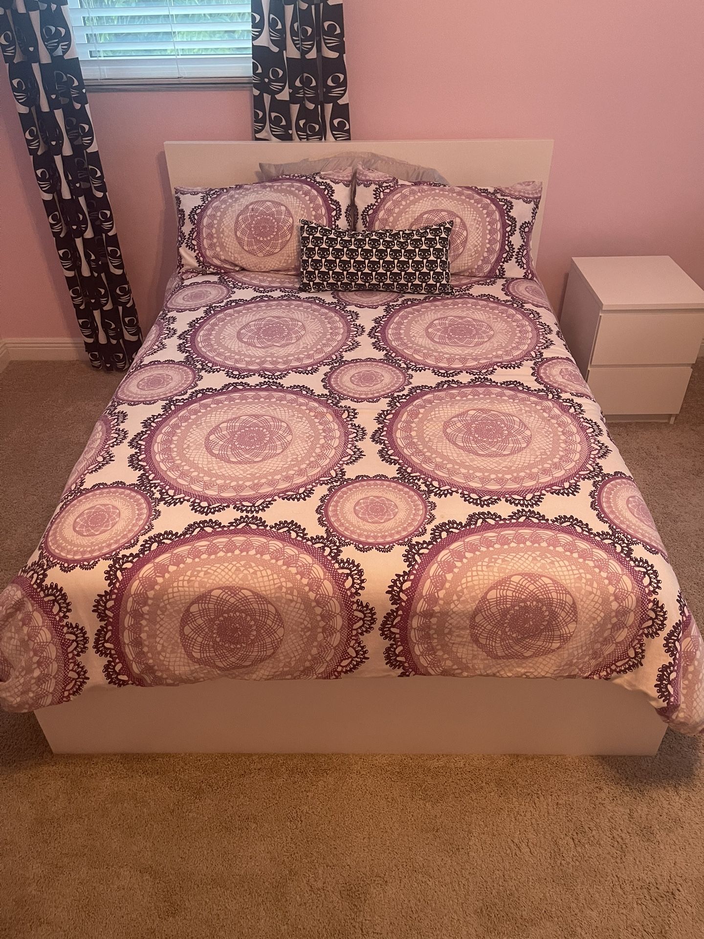 White Bedroom Set from IKEA + White Dresser