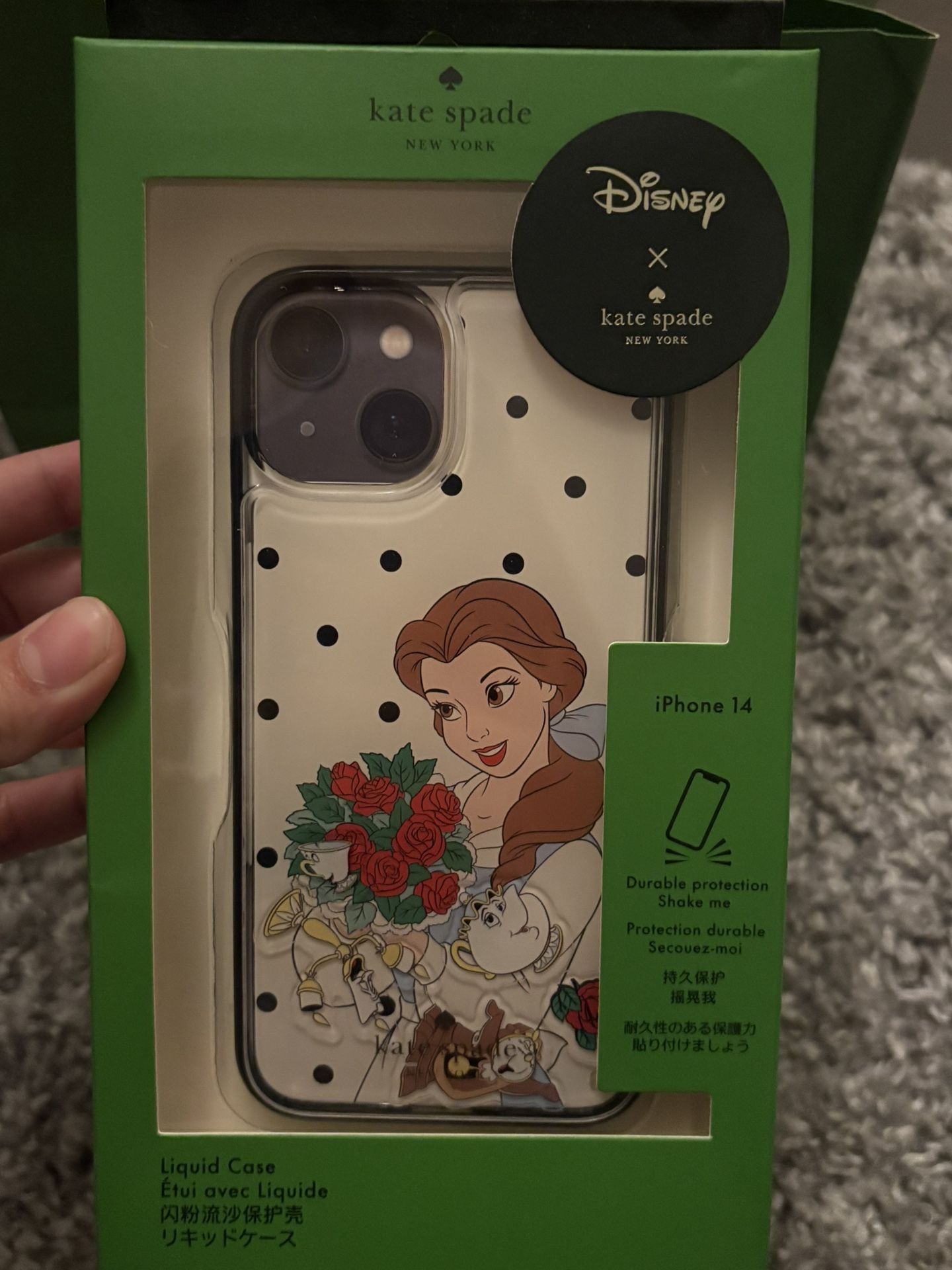 Disney X Kate Spade New York Beauty And The Beast iPhone 14 Case