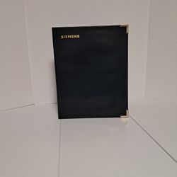 Vintage Seimens Leather Portfolio 