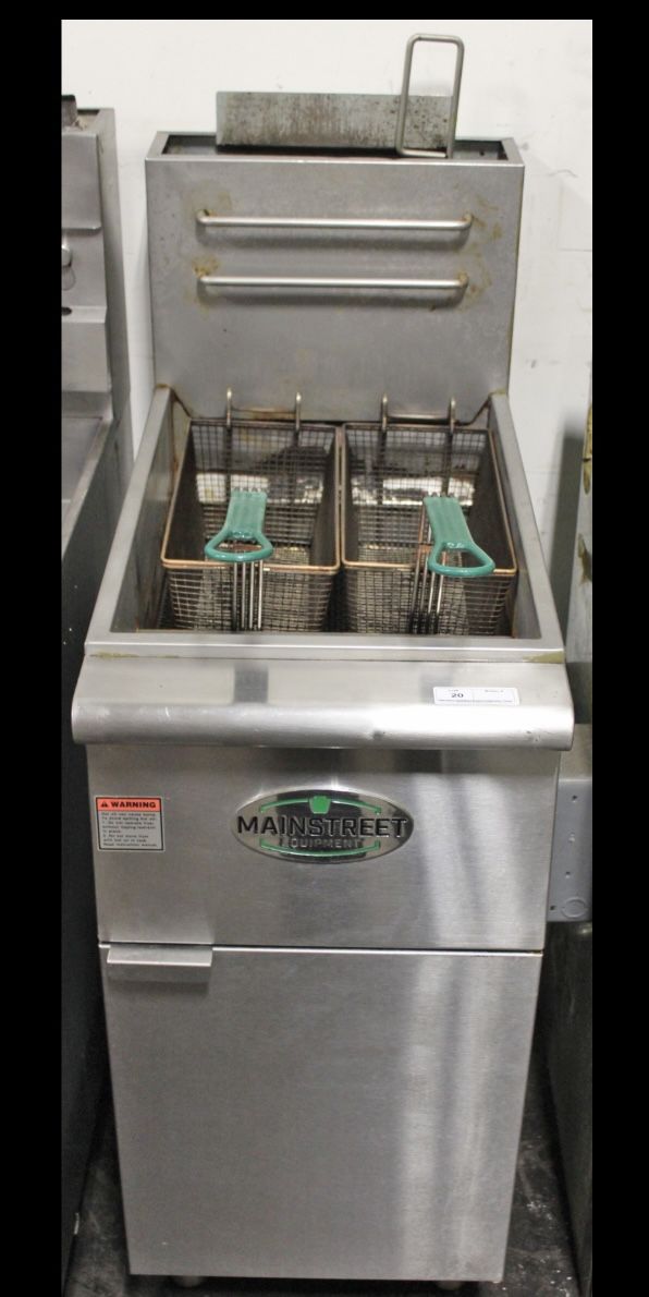 Main Street Natural Gas Fryer