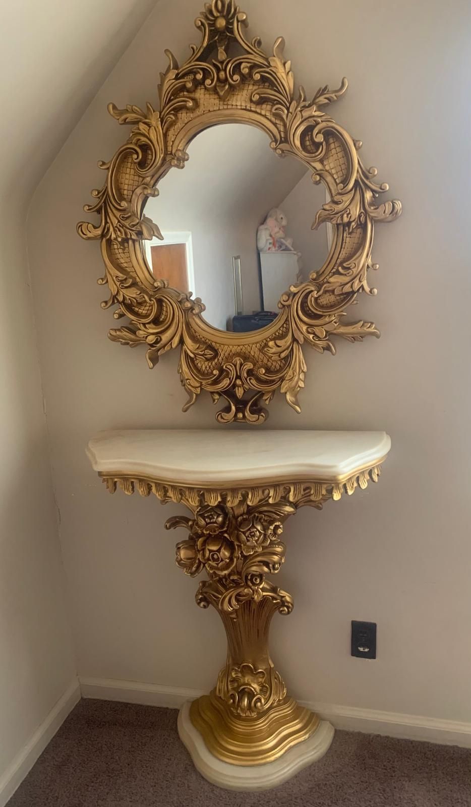 Console Table With Mirror