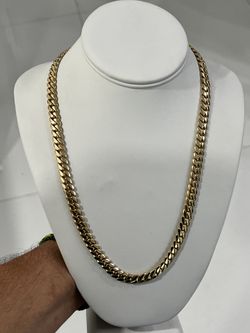 10k Gold Cuben Chain 100g