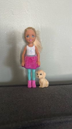 Mini Doll & Puppy