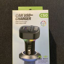 New Car Usb Fm Transmitter/ Read Description And Look At The Pictures 