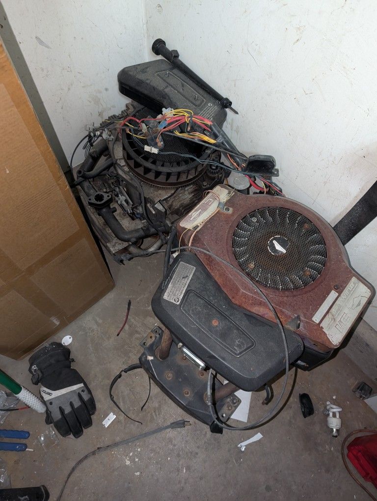 Two 18 Horsepower Opposed Twin Motors