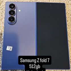 Samsung Galaxy Z Fold 7 - 512GB - Blue Shadow (Unlocked) 