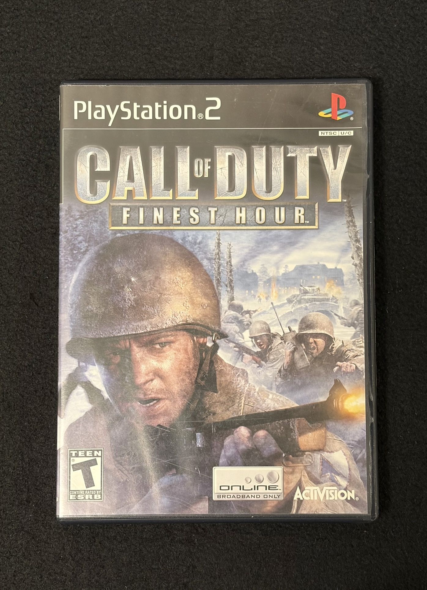 Call Of Duty: The Finest Hour( PS2 CIB + Manual)
