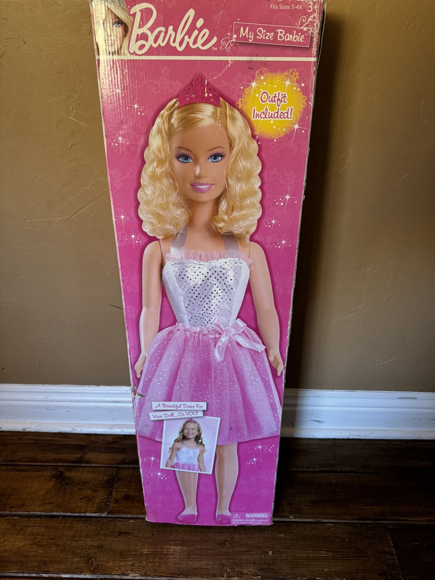 Vintage Barbie Doll About 3ft Tall