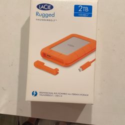 Lacie Rugged Thunderbolt 2 Tb Usb 3 - Best Offer - Paid $229.95 Plus Tax - Asking 125
