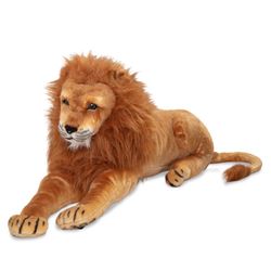 Melissa And Doug Stuffed Lion Plush