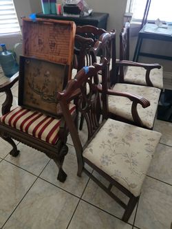 Free lamp and chairs