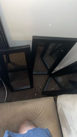 3 Tier Mirror Shelf With Hardware (new)