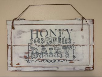 Handmade Kitchen Wood Sign