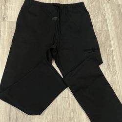 Black Essentials Sweatpants 