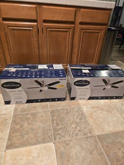 Ceiling Fans 2 Of Them For $50 (Missing Light Cover)
