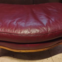 Leather Ottoman Or Foot Rest