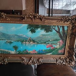 vintage oil painting