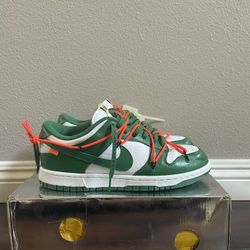 Off-White x Dunk Low ‘Pine Green’ Size 10