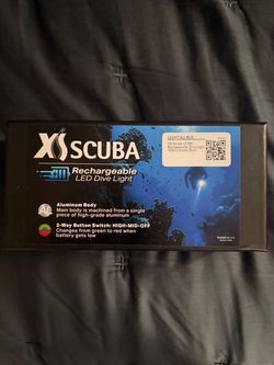XS Scuba LT360 Rechargeable LED Dive Light