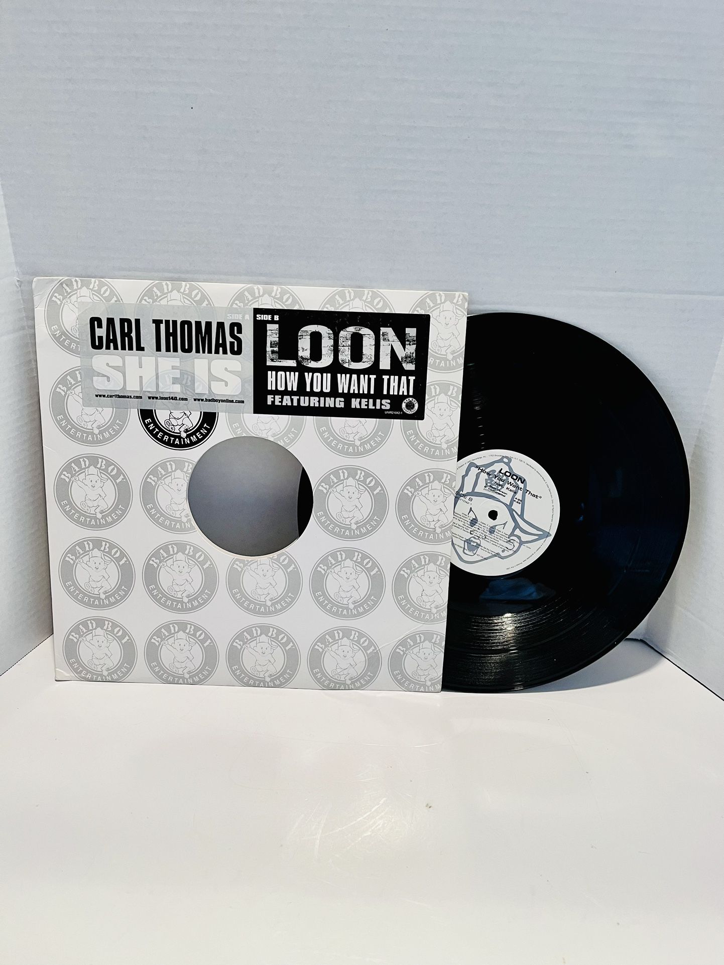 CARL THOMAS SHE IS/LOON HOW YOU WANT THAT  12" VINYL SINGLE Record - NM!!