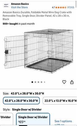 Dog crate