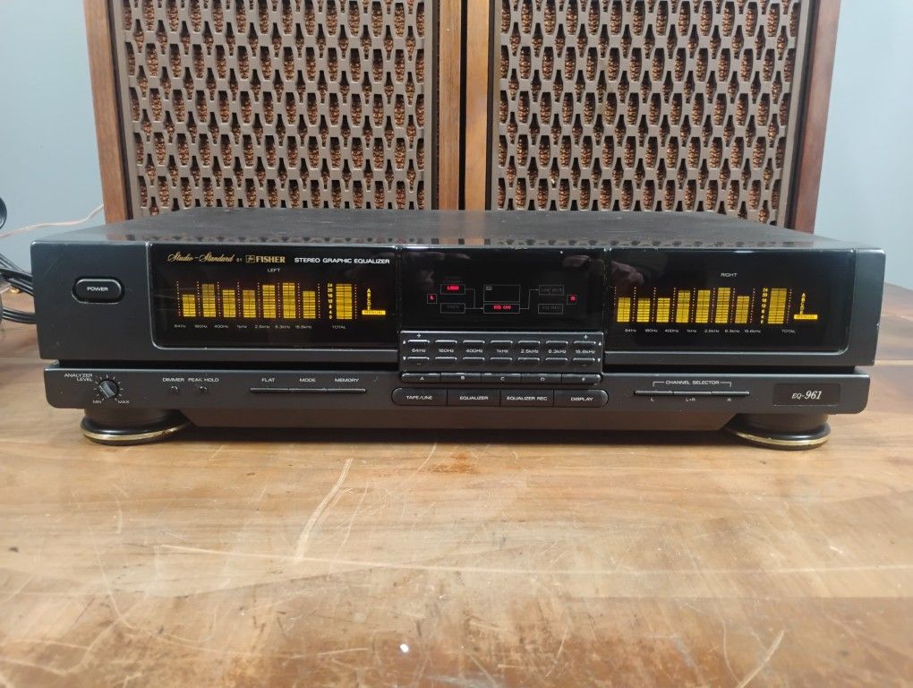 Rare Fisher Equalizer/ Spectrum Analyzer