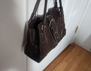 Andrea Mabiani leather Bag, Dark Brown Shoulder/ Tote Bag
Made in Italy 
Used a few