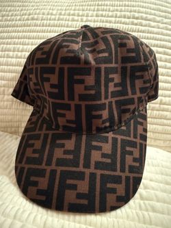 Authentic FENDI Logo Baseball Cap 🖤🤎💛