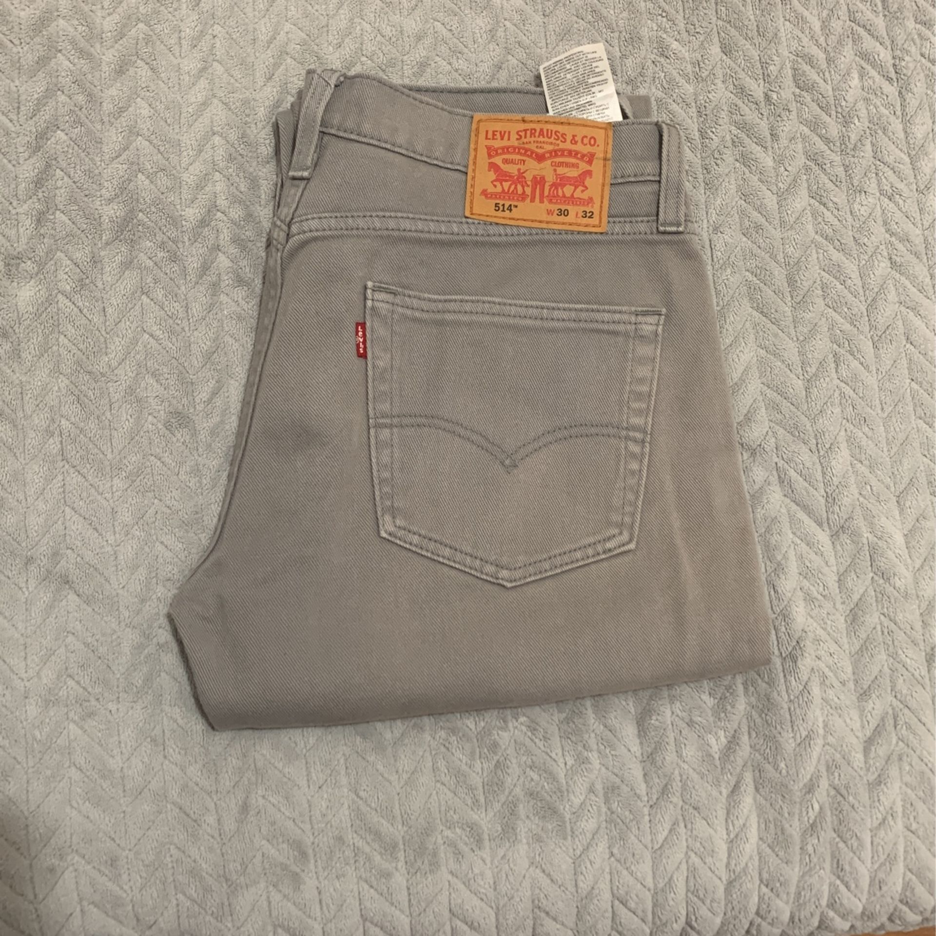 Grey 514 levi’s 30x32