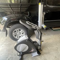 Recumbent Bike And Rower Machine 