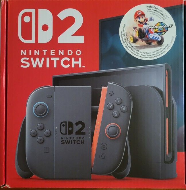 Nintendo Switch 2 with Mario Kart Bundle