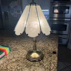 Beautiful Antique Lamp For Sale! Works Great !