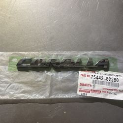 Emblem for Corolla