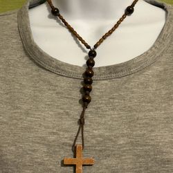 Handmade Rosary Made With Paracord By Me