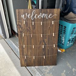 Welcome Board - Wedding - Baby Shower