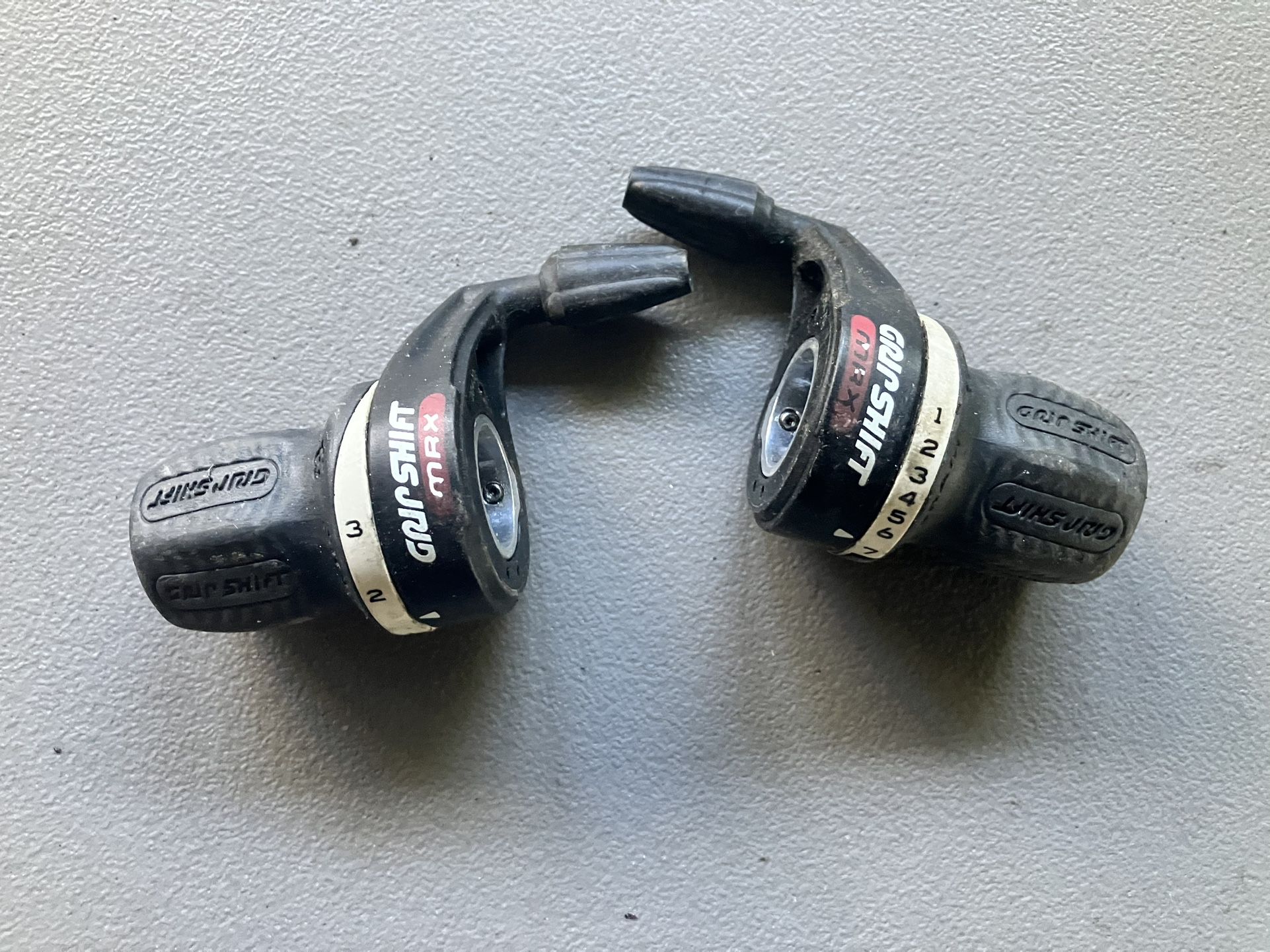 3x7 speed bike shifter set