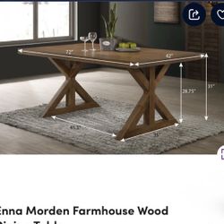 Brand New Wooden Dining Table