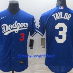 Men's Chris Taylor Dodgers Jerseys 