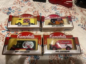 Campbells die cast car collectibles