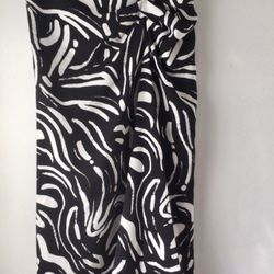 Black & White Skirt, XL
