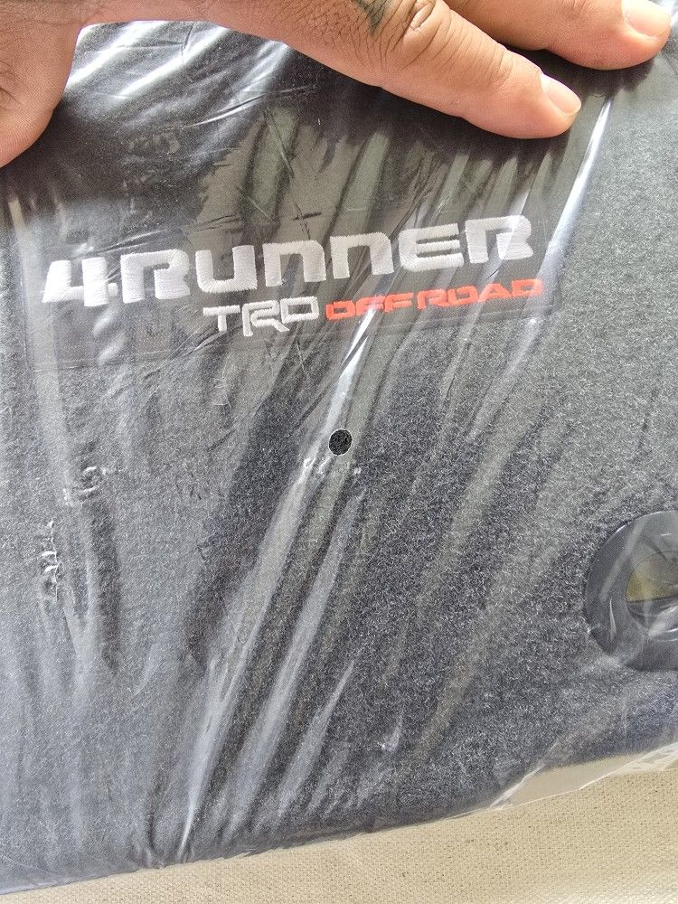 NEW GENUINE OEM TOYOTA 4RUNNER TRD PRO OFF ROAD 2017-2024 FLOOR MATS SET 4 PC