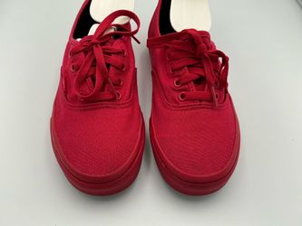 Men’s  Red  Vans