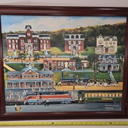 Limited Edition Honesdale Memories By Jaun Espino Numbered 13/50