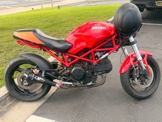 Ducati Monster Motorcycle – Red
