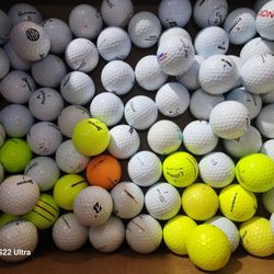100 Used Golf balls