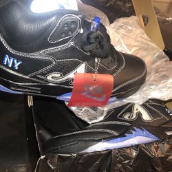 Air Jordan 5 Retro SP Black and Blue