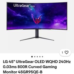 45 Inch Monitor Curved
