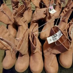 Little Girls Pink Boots