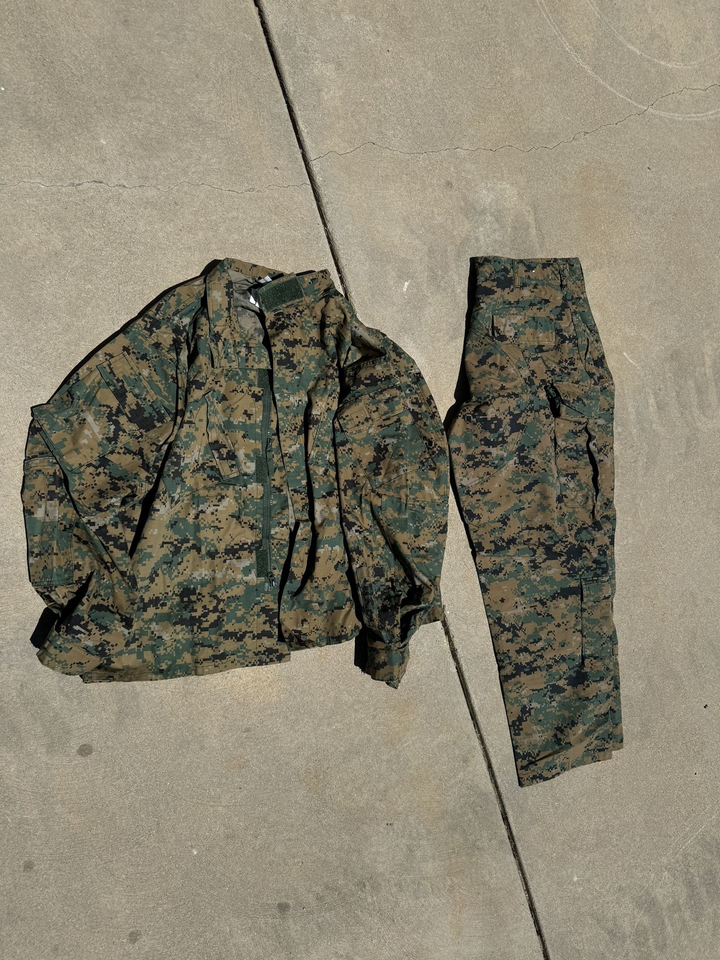 US Digital Woodland Camo Set XL