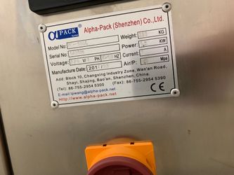 VFFS Vertical Form Fill Seal Small Packet Packing Machine Alpha-Pack PM-100L